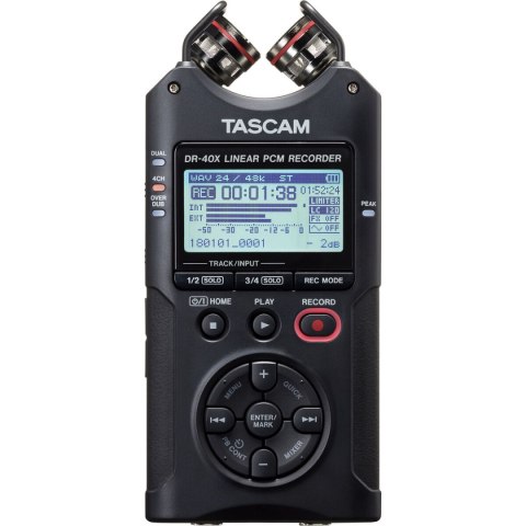 Nagrywarka Tascam DR-40X Niebieski Czarny