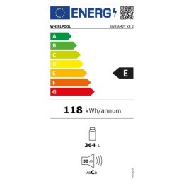 Lodówka Whirlpool Corporation SW8AM2YXR2 Stal (187 x 60 cm)