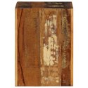 Stołek, 40x30x40 cm, lite drewno z odzysku