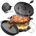 Broil-master® Kociołek żeliwny z nóżkami, z podkładką 13 L