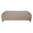 Kanapa 3-osobowa Taupe Drewno 220 x 87 x 85 cm