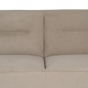 Kanapa 3-osobowa Taupe Drewno 220 x 87 x 85 cm