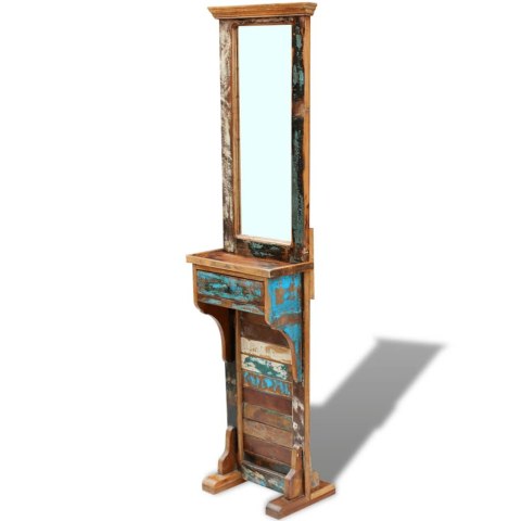 Lustro stojące, lite drewno odzyskane, 47x23x180 cm Lustro stojące, lite drewno odzyskane, 47x23x180 cm