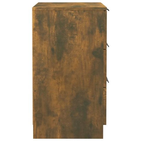 Szafka nocna, przydymiony dąb, 40x36x65 cm