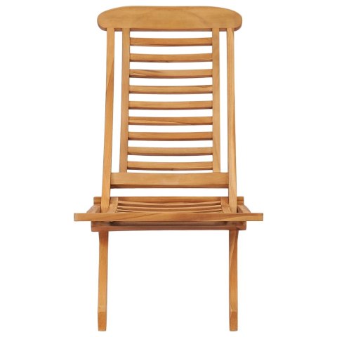 Składane krzesło ogrodowe, 50x90x69 cm, lite drewno tekowe