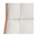 Fotel Biały Naturalny Żelazo 100 % Poliuretan 65 x 66 x 108,5 cm