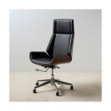 Fotel Brązowy Czarny Żelazo 100 % Poliuretan 65 x 66 x 108,5 cm