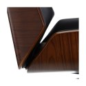 Fotel Brązowy Czarny Żelazo 100 % Poliuretan 65 x 66 x 108,5 cm