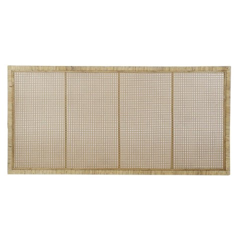 Zagłówek do łóżka DKD Home Decor Brązowy Rattan (160 x 3 x 80 cm)