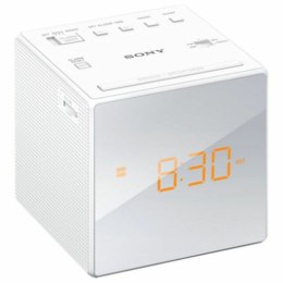 Zegar z Radiem Sony ICFC1W LED Biały