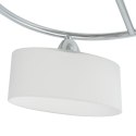 VidaXL Lampa sufitowa, 5 żarówek E14, klosze w kształcie elipsy, 200 W