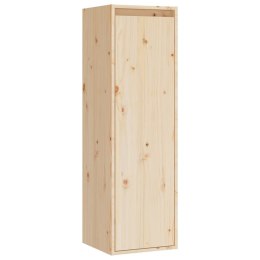 VidaXL Szafka ścienna, 30x30x100 cm, lite drewno sosnowe