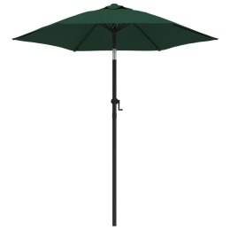 Parasol, zielony, 200 x 224 cm, aluminium