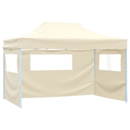 VidaXL Profesjonalny, składany namiot imprezowy, 3 ściany, 3x4 m, stal