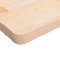 VidaXL Kwadratowy blat do stolika, 60x60x4 cm, surowe drewno dębowe
