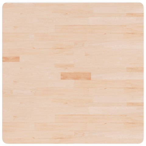 Kwadratowy blat do stolika, 80x80x4 cm, surowe drewno dębowe Kwadratowy blat do stolika, 80x80x4 cm, surowe drewno dębowe