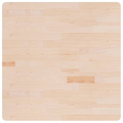 Kwadratowy blat do stolika, 90x90x2,5 cm, surowe drewno dębowe Kwadratowy blat do stolika, 90x90x2,5 cm, surowe drewno dębowe