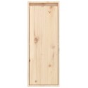 VidaXL Szafki ścienne, 2 szt., 30x30x80 cm, lite drewno sosnowe