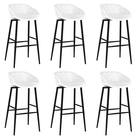 7-częściowy zestaw mebli barowych, biały