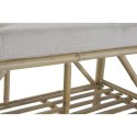 Taboret DKD Home Decor Naturalny Beżowy Brązowy Bawełna Bambus (100 x 44 x 55 cm)