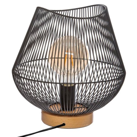 Lampa stołowa Atmosphera Jena Czarny Metal 40 W (Ø 28 x 26 cm)