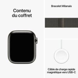 Smartwatch Apple Series 9 Czarny Grafit 41 mm