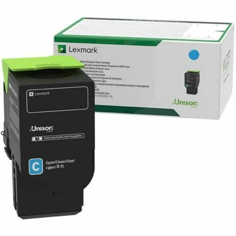 Toner Lexmark Czarny Turkusowy