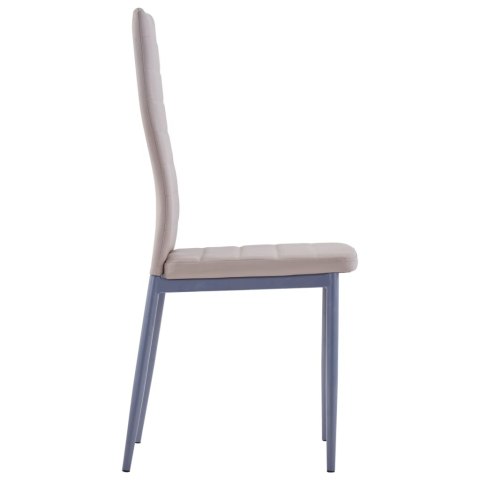 7-częściowy zestaw mebli do jadalni, cappuccino