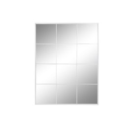 Lustro ścienne DKD Home Decor Biały Szkło Żelazo Okno 90 x 1 x 120 cm