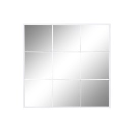 Lustro ścienne DKD Home Decor Biały Szkło Żelazo Okno 90 x 2 x 90 cm