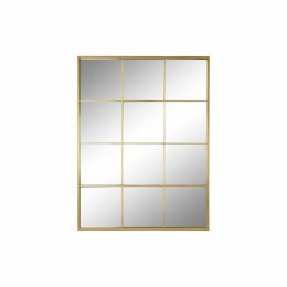 Lustro ścienne DKD Home Decor Złoty Szkło Żelazo Okno 90 x 2 x 120 cm 90 x 1,8 x 120 cm