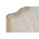 Zagłówek do łóżka DKD Home Decor Beżowy Drewno kauczukowe 160 x 10 x 120 cm