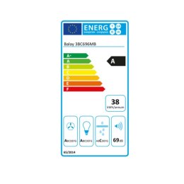 Okap konwencjonalny Balay 3BC696MB 90 cm 600 m3/h 69 dB 220W Biały