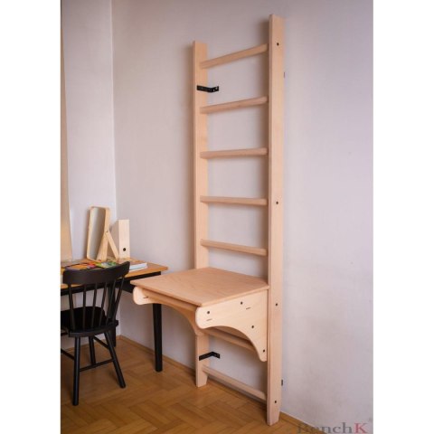 DRABINKA Z DREWNIANYM DO PODCIĄGANIA Z BIURKIEM BENCHK 112 DRABINKA Z DREWNIANYM DO PODCIĄGANIA Z BIURKIEM BENCHK 112