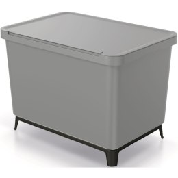 ŚMIETNIK KOSZE NA ŚMIECI SYSTEMA SORTIBOX 4W1 SMOOTH GRAY