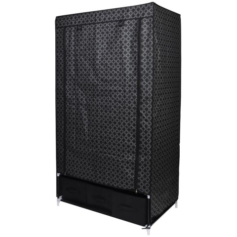 SZAFA TEKSTYLNA GARDEROBA 88x50x160CM ORNAMENT 45245