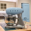 Blender-Mikser Smeg SMF02PBEU Niebieski Srebrzysty 800 W 4,8 L