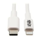 Kabel USB-C do Lightning Eaton M102-003-WH Biały 90 cm