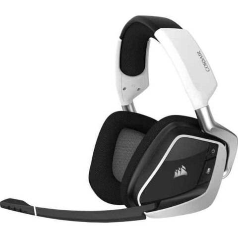 Słuchawki Bluetooth z Mikrofonem Corsair CA-9011202-EU Biały Czarny/Biały