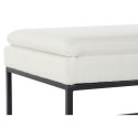 Foot-of-bed Bench DKD Home Decor Czarny Beżowy Żelazo 80,5 x 36 x 35,5 cm
