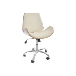 Krzesło DKD Home Decor Brązowy Krem Srebrzysty 52 x 58,5 x 98 cm