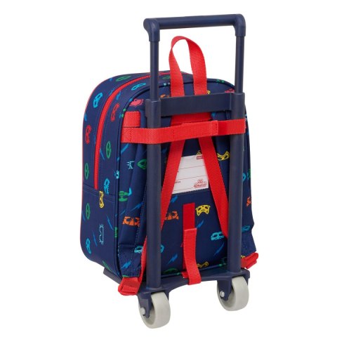 Torba szkolna z kółkami PJ Masks Ready Granatowy 22 x 27 x 10 cm Torba szkolna z kółkami PJ Masks Ready Granatowy 22 x 27 x 10 cm