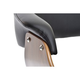 Krzesło do Jadalni DKD Home Decor Brązowy Czarny 61 x 46 x 78 cm