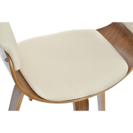 Krzesło do Jadalni DKD Home Decor Brązowy Krem 61 x 46 x 78 cm