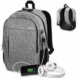 Plecak na laptopa i tableta z wyjściem USB Subblim Urban Lock Backpack 16
