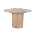 Stoły do Jadalni Home ESPRIT Naturalny Drewno MDF 120 x 120 x 77 cm