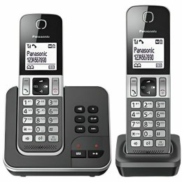 Telefon Bezprzewodowy Panasonic KX-TGD322 Biały Czarny Czarny/Szary
