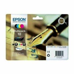 Zgodny pojemnik z tuszem Epson C13T16264012 Żółty Czarny Turkusowy Magenta