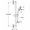 Kolumna Prysznicowa Grohe Vitalio Comfort 110 ABS Plastikowy