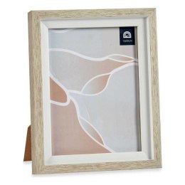 Ramka na Zdjęcia 18,8 x 23,8 x 2 cm Szkło Beżowy Biały Plastikowy (6 Sztuk)